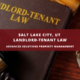 book about landlord-tenant law and a gavel with overlay text saying "Salt Lake City, UT Landlord-Tenant Law"